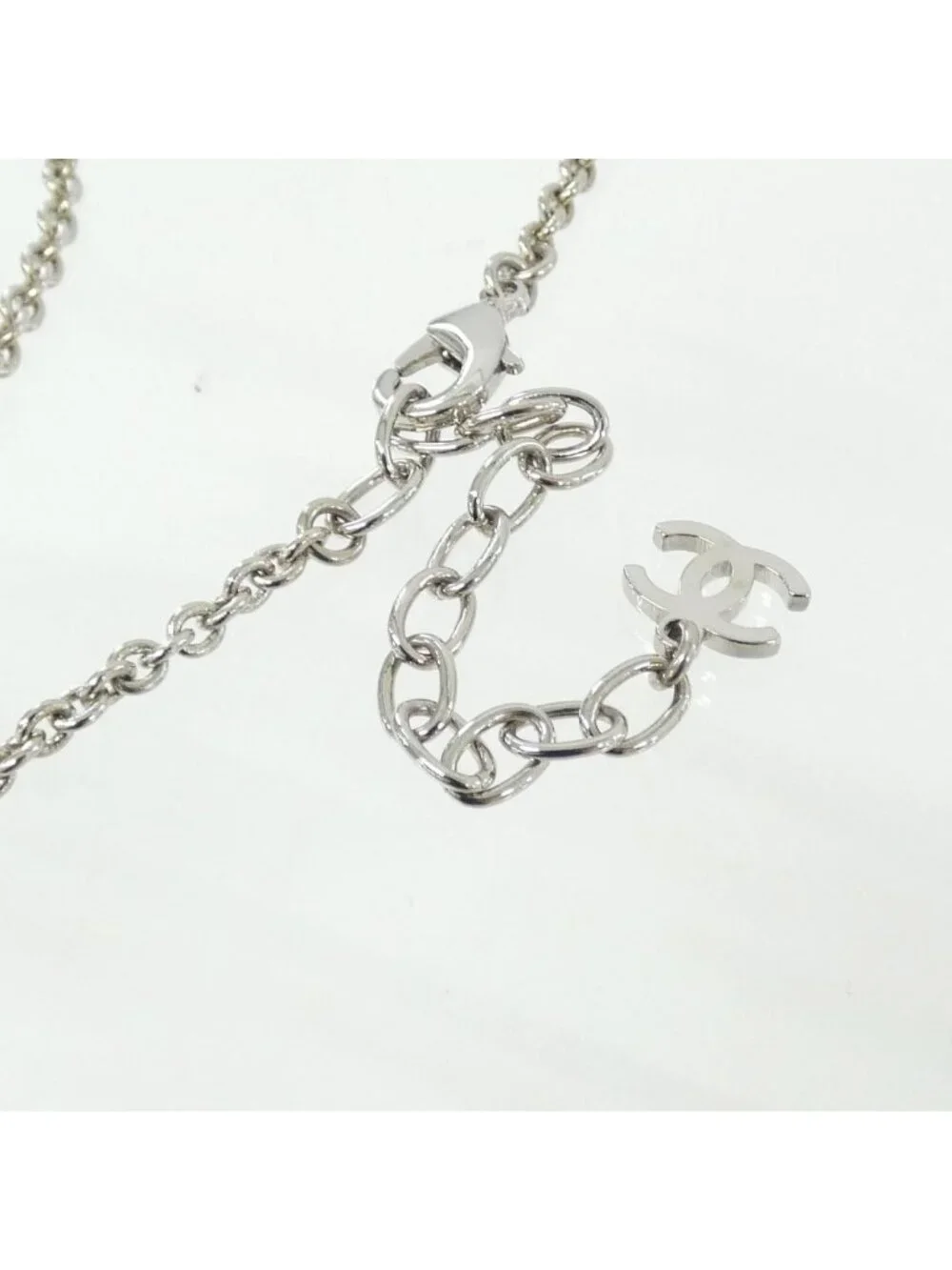 Chanel Necklace Silver